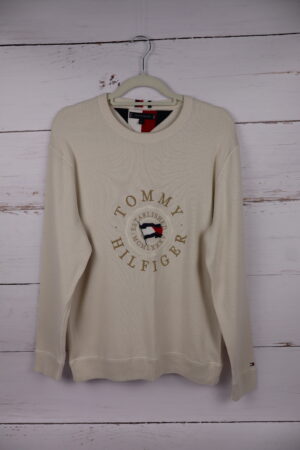 Sweter kremowy Tommy Hilfiger