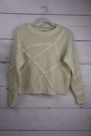 Sweter kremowy Selected Femme rozmiar S